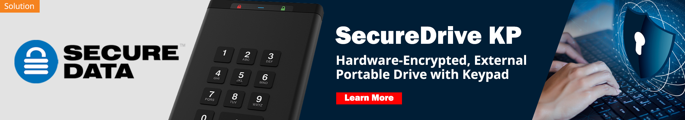 SecureData SecureDrive KP